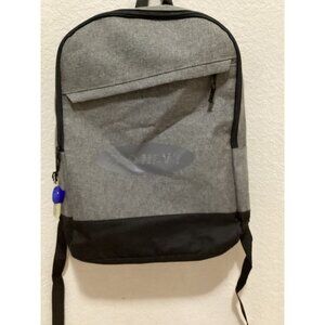 Old Navy Grey & Black Backpack With Front Zip Pocket